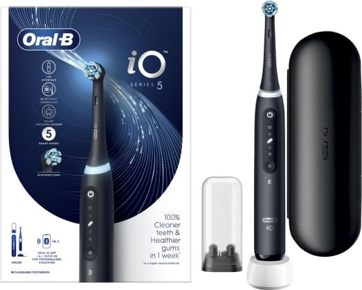 Elektrisk tandbørste iO5 mat sort, Oral-B