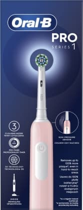 Elektrisk tandborste D305.513.3 Pro Series 1 Caribbean Blue Cross Action, Oral-B