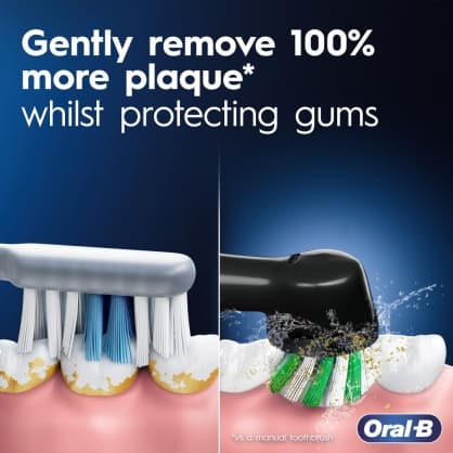 Elektrisk tandborste D305.513.3 Pro Series 1 Caribbean Blue Cross Action, Oral-B