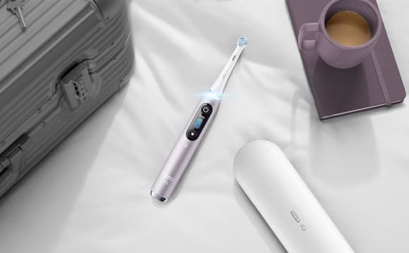Elektrisk tandbørste iO 8 Hvid, Oral-B