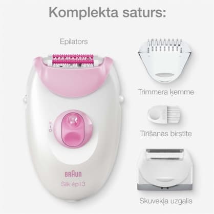 Epilator SE3-031, Braun