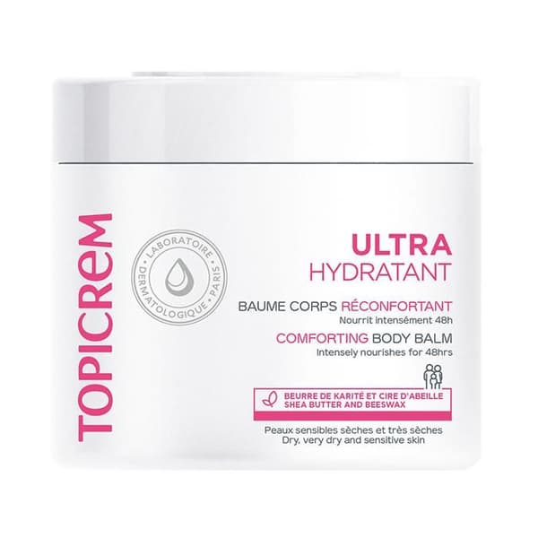 Baume Kropp Lugnande - TOPICREM - 380ml - Torr hud - Utan parabener - Unisex