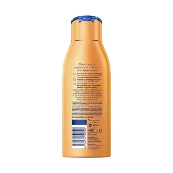Vartaloemulsio Nivea Itseruskettava Q10+ 400 ml