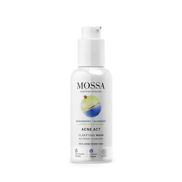 Mossa Acne Act Claryfing Wash 140ml 4752223013249