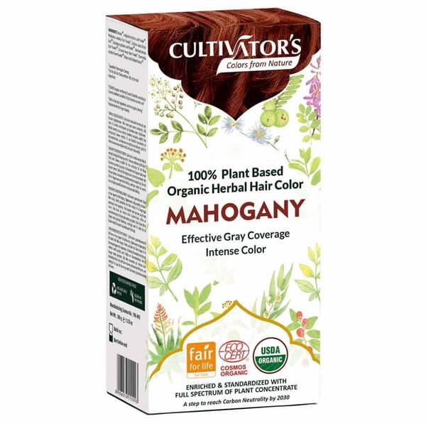 Cultivator´s Organic Hair Color - Mahogany 8906076154055