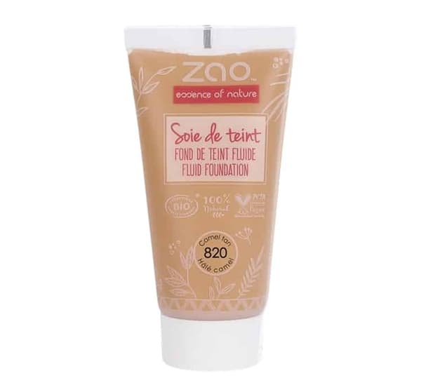 Zao Silk Foundation 820 Camel tan 3700756618203
