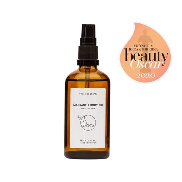 Organics By Sara Massage & Body Oil Sensitive 7350101471685