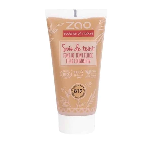 Zao Silk Foundation 819 Cappuccino tan 3700756618197