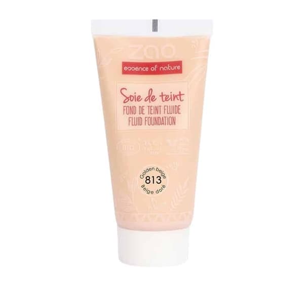 Zao Silk Foundation 813 Golden beige 3700756618135