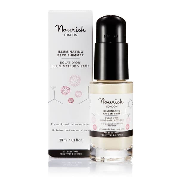 Nourish London Illuminating Face Shimmer, 30 ml 609613808241