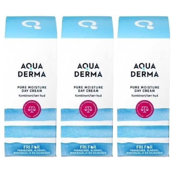 Aqua Derma Pure Moisture Day Cream 50ml 3-pack