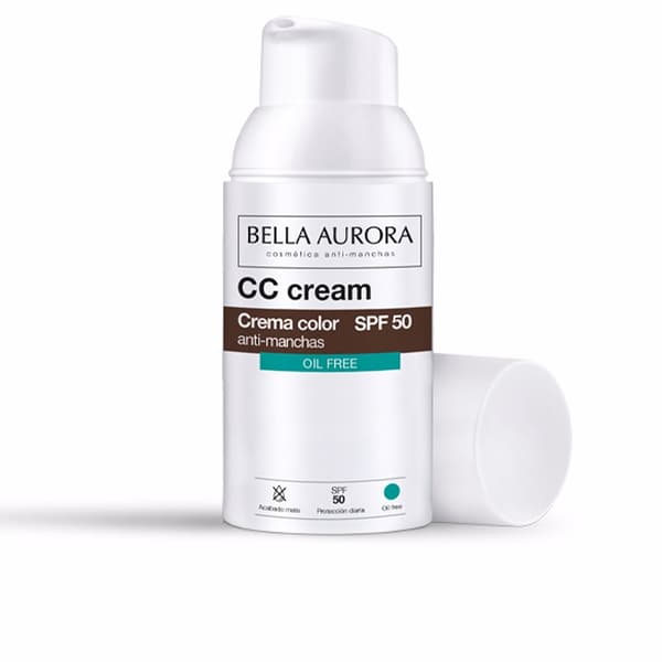 BELLA AURORA CC CREAM anti-spot oil free SPF50 30 ml