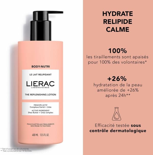Moisturing Body Milk Lierac BODY-NUTRI