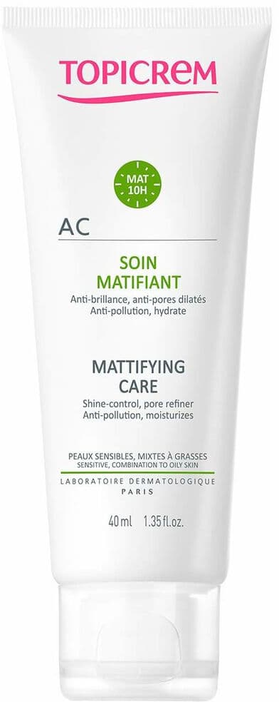 Facial Cream Topicrem Ac Gel Mattifying finish 40 ml