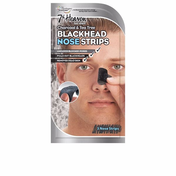 7TH HEAVEN FOR MEN BLACK HEAD nasal strips 3 u