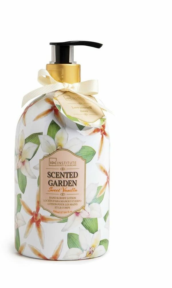 Body Lotion IDC Institute Scented Garden Sweet Vanilla Hands (500 ml)