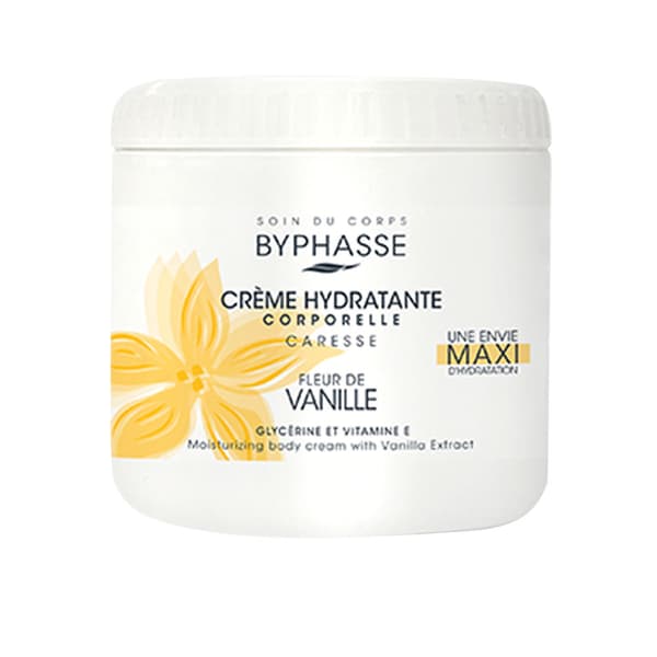 BYPHASSE MOISTURISING BODY CREAM #vanilla 500 ml