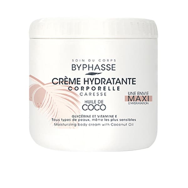 BYPHASSE MOISTURISING BODY CREAM #coconut oil 500 ml