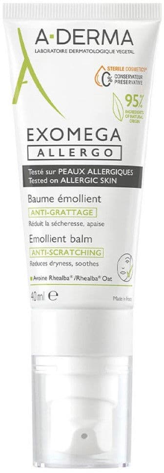 Soothing Balsam for Itching and Irritated Skin A-Derma Exomega Allergo (40 ml)