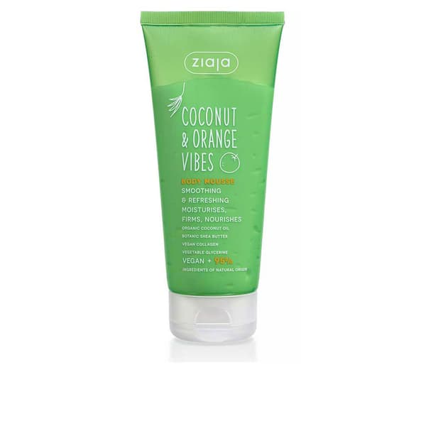 ZIAJA COCONUT &amp; ORANGE VIBES softening and refreshing body mousse 200 ml