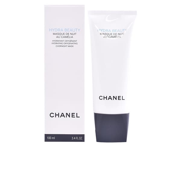 CHANEL HYDRA BEAUTY night mask with camelia