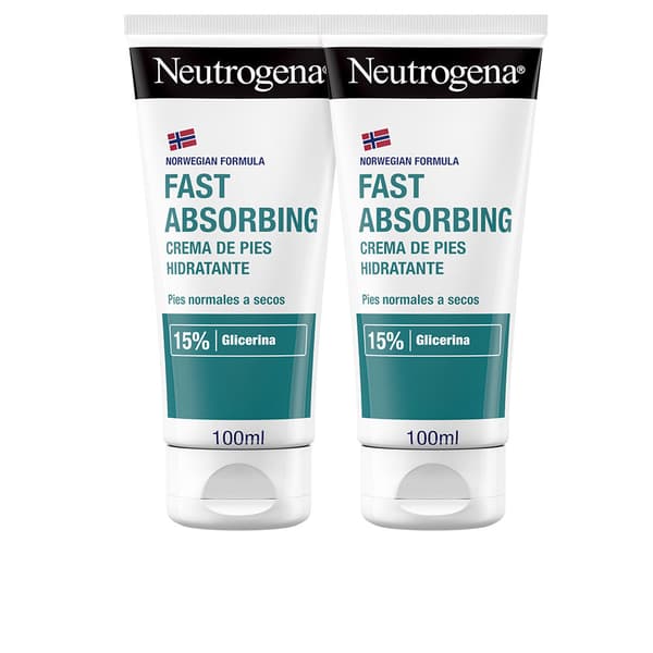 NEUTROGENA IMMEDIATE ABSORPTION FOOT CREAM set 2 x 100 ml