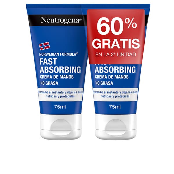 NEUTROGENA FAST ABSORBING HAND CREAM PACK 2 x 75 ml
