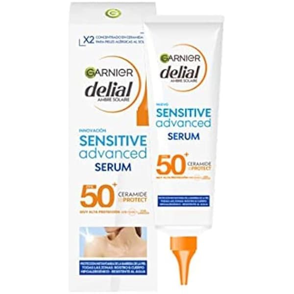 Kroppsserum - GARNIER - SENSITIVE ADVANCED - SPF50+ - 125 ml - Parabenfri