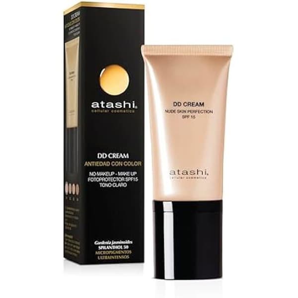 DD Anti-Aging Cream - ATASHI - No Make Up Treatment - Lifting Effect - SPF 15 - 50 ml