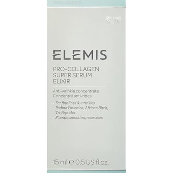 Anti-rynkserum - ELEMIS - Pro-Collagen Super Serum - 15 ml - Hyaluronsyra - Resestorlek