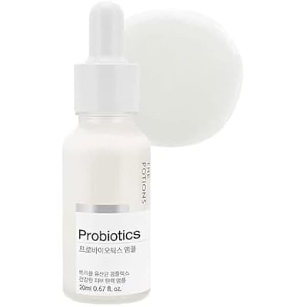 Probiotiska serum - MÄRKE - 20 ml - Hypoallergen - För alla hudtyper - Lugnar rodnad
