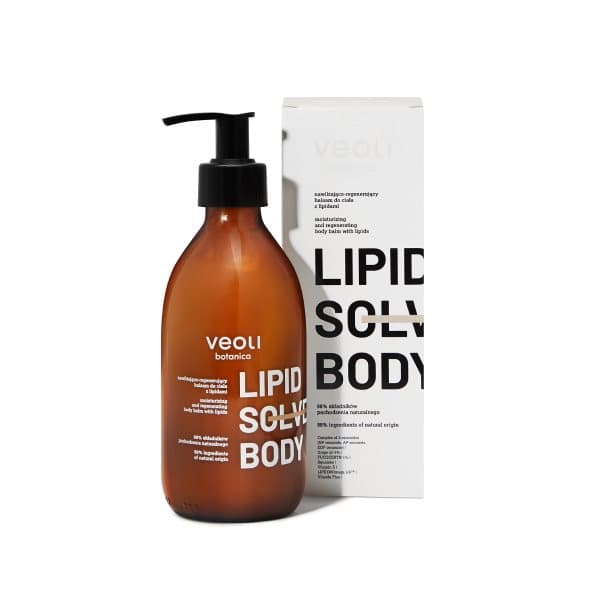 Veoli Botanica - LIPID SOLVE BODY kosteuttava ja uudistava vartalovoide lipideillä, 290 ml