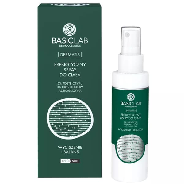 Basiclab Prebiotic vartalosuihke, 100 ml