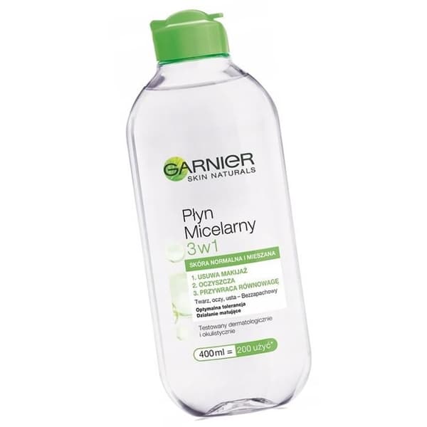 Micellär tvättlotions - GARNIER - 3 i 1 - 400 ml - Känslig och blandad hy - Utan parabener