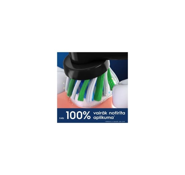 ACC elektriske tannbørster, EB50-4 CrossAction Black Brush Set, Oral-B