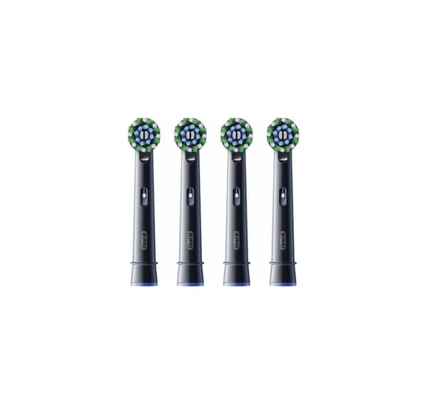 ACC elektriske tannbørster, EB50-4 CrossAction Black Brush Set, Oral-B