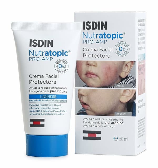 Facial Cream Isdin Nutratopic Facial Pro-Amp 50 ml