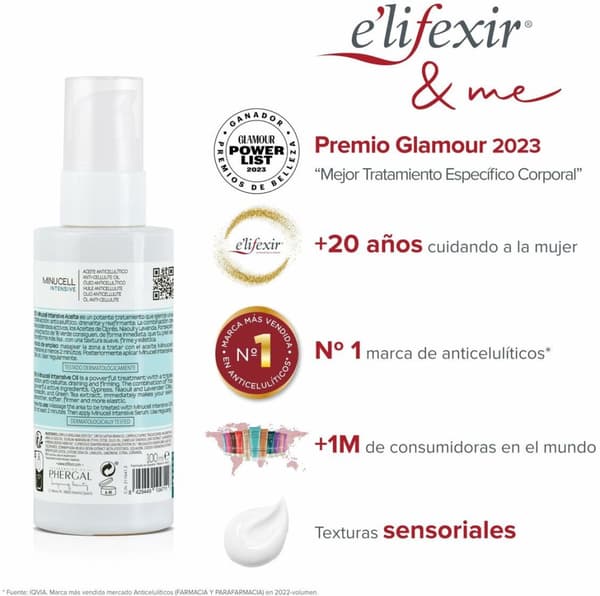 Anti-Cellulite Body Oil Elifexir Minucell Intensive 100 ml