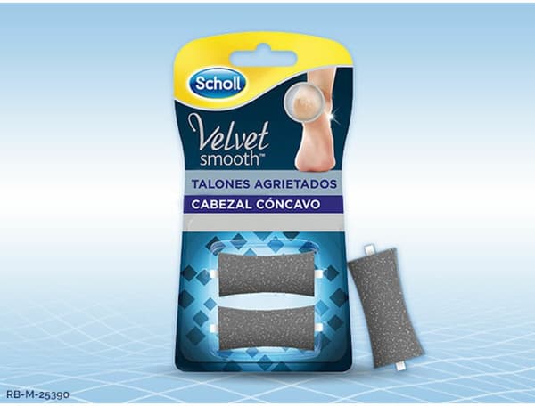 Foot Exfoliator Scholl Velvet Smooth (2 Units)