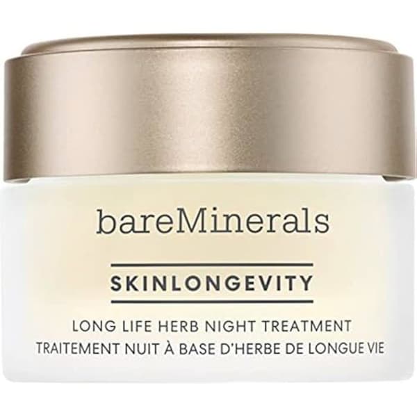 Nattbehandling - BAREMINERALS - Skinlongevity - 50 ml - Unisex - Ideal för resor