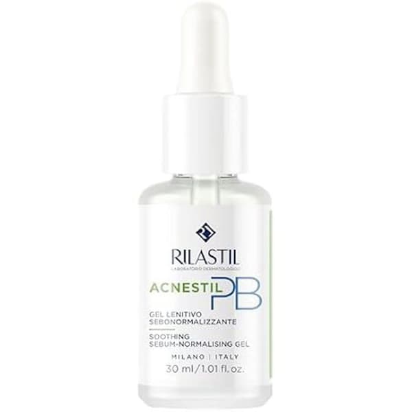 Sérum - RILASTIL - Acnestil - Seborréduktionsgel - 30 ml - Utan Alkohol - Svalkande Verkan