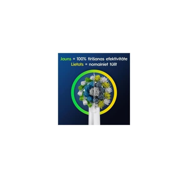 ACC elektriske tannbørster, EB50-2 CrossAction børstesett, Oral-B