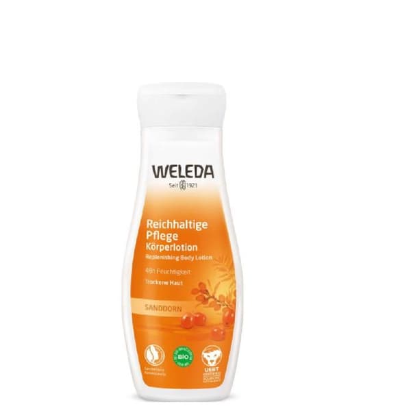 Weleda Sanddorn Energizing Body Lotion - WELEDA - 200ml - Vegan - 48h hydrering - Antioxidanter