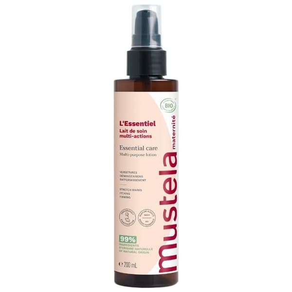 Vårdande mjölk - MUSTELA - Maternity - Multi-Actions - 200 ml - Hypoallergenisk
