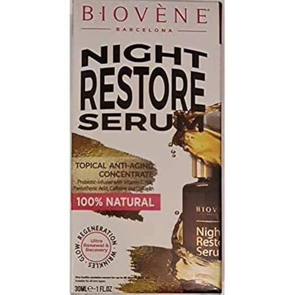 Nattreparationsserum - Biovene Barcelona - Hypoallergen - Alla hudtyper - Serumstruktur