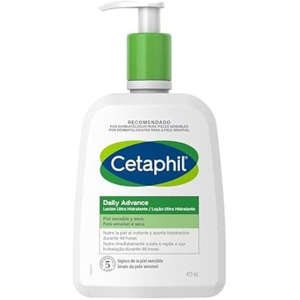 Lotion - CETAPHIL - Daily Advance - 473 ml - Känslig hud - Hypoallergen