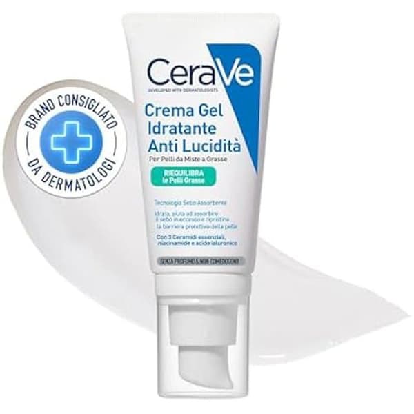 Moisturizing Gel-Cream - CERAVE - OIL CONTROL - 52ml - Kombinerad till fet hud - Icke-oljig