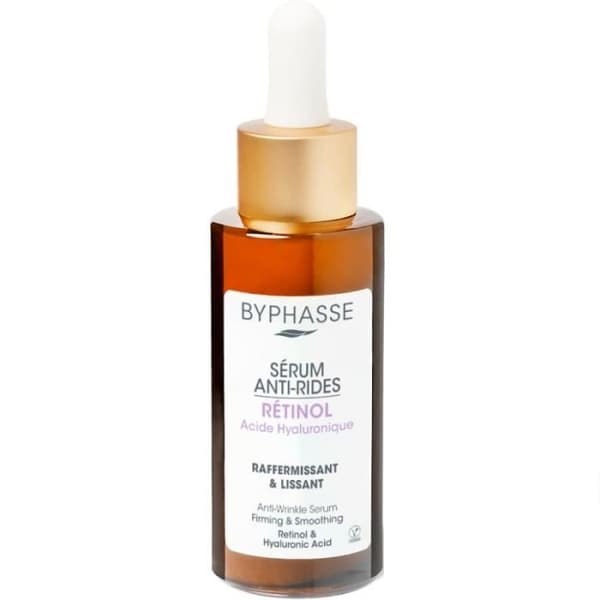 Serum - BYPHASSE - Anti-rynk - Retinol - Hyaluronsyra - 50ml