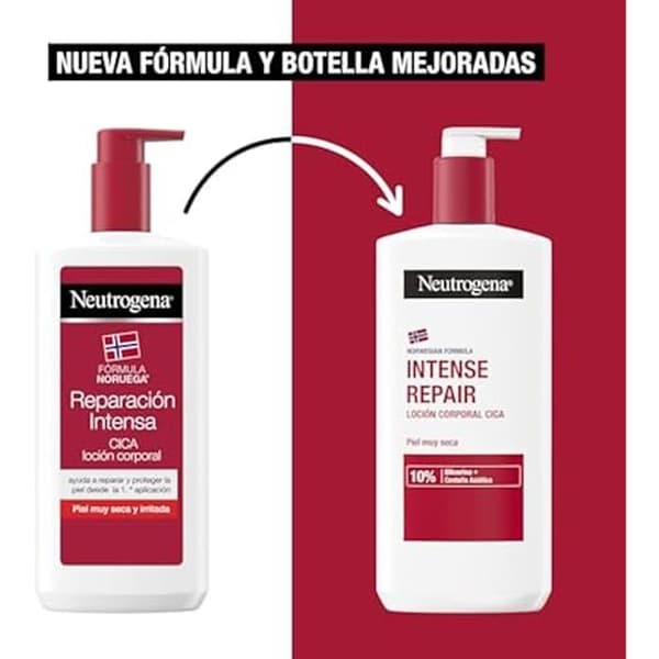 Lotion - NEUTROGENA - INTENSE REPARATION - 2 x 750ml - Hypoallergen - Mycket torr hud