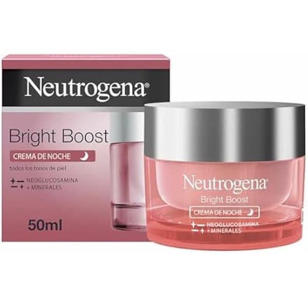 Night Cream - NEUTROGENA - Bright Boost - 50 ml - Alla hudtyper - Cream Texture